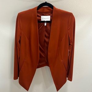 BCBG Burnt Orange Blazer. Size small. Perfect Condition